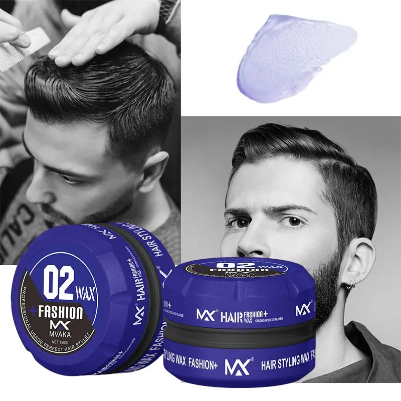 Private Label men women hair gel styling products Hair Wax Long Lasting Styling Wax Hair Edge Control