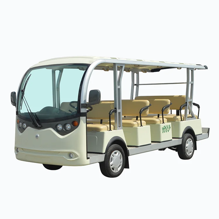 
High-efficiency electric car 14-seater 72V/7.5KW battery-powered sightseeing classic car 