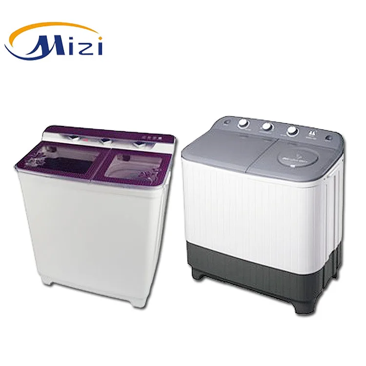 
9 kg twin tub compact homeuse washing machine with dryer 