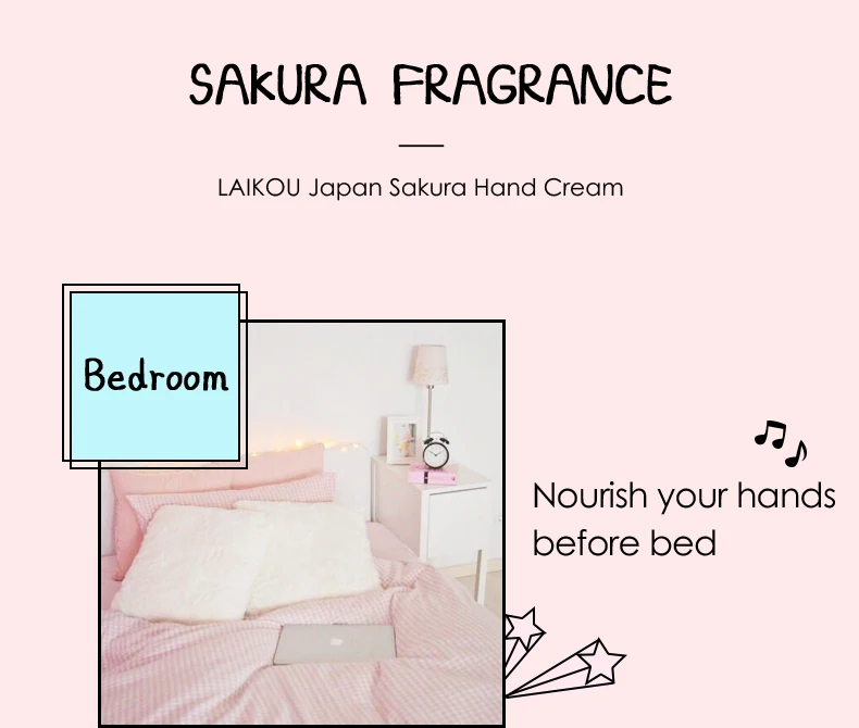 OEM Sakura Hand Cream Whitening Moisturizing Soothing repair rough skin Anti-chapping Repair Dry Damaged Skin Hand Care