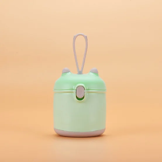 Portable Baby Formula Dispenser New BPA Free Travel With Scoop Milk Powder Container Food Storage Cup