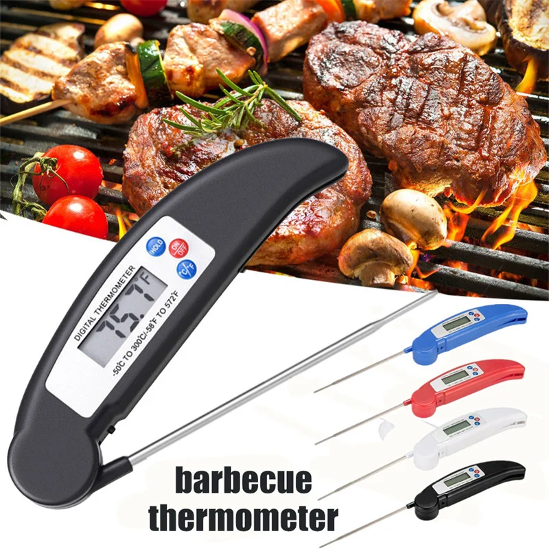 Digital Thermometer Food Meat Cooking Thermometer Kitchen Tools BBQ Grill Smoker Instant Read Thermometer for Kitchen