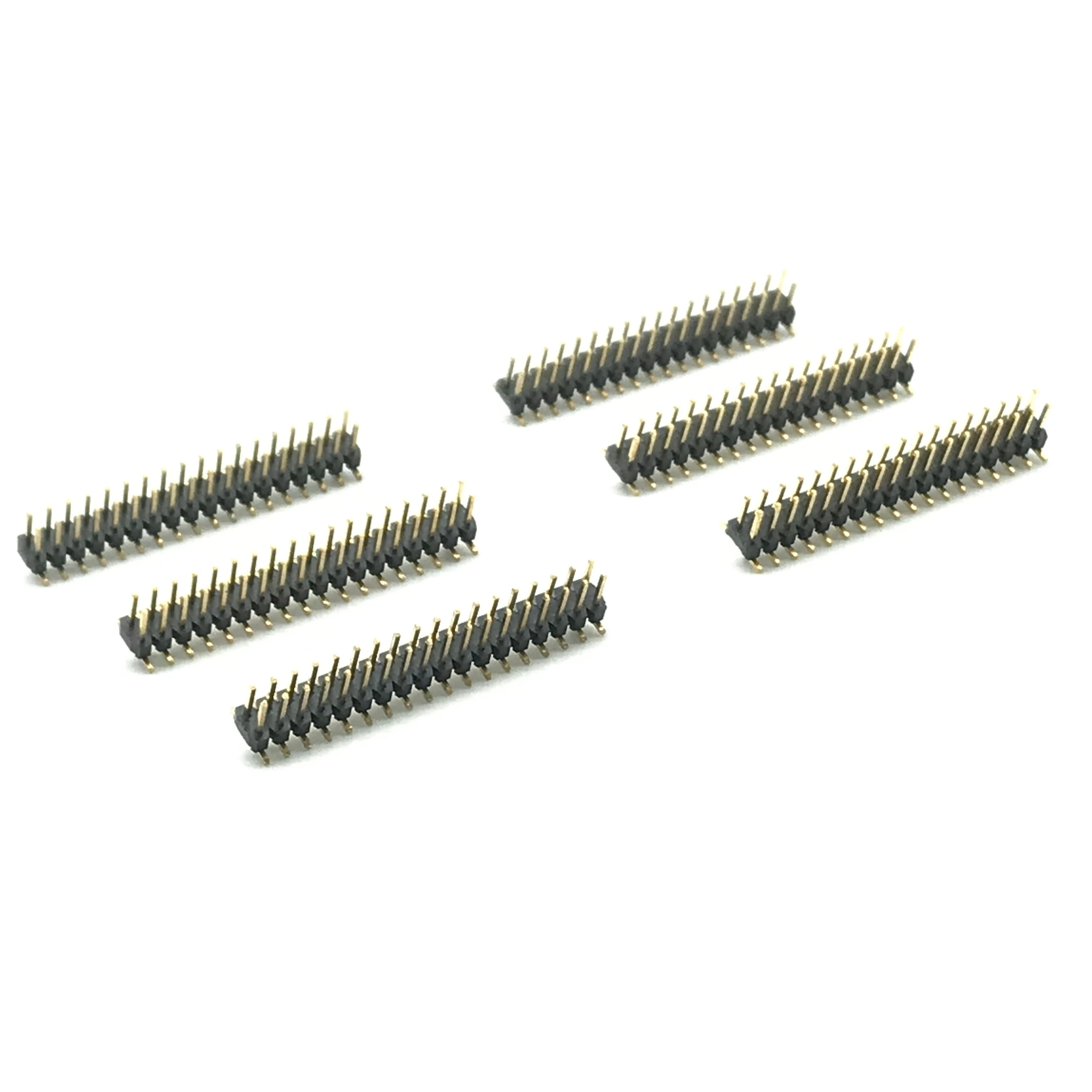 JiLN 2.00 pitch H1.5 SMT 2 row pin header Two side bend male Pin header Connector