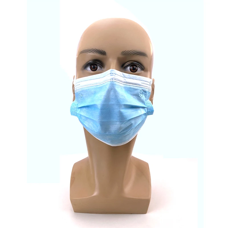 High Quality Chinese Brand Disposable Adult Respirator Masks Three-Layer Flat Pattern