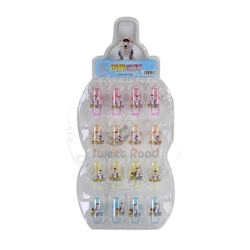 Мигающий свет соска кольцо игрушка конфеты леденец с