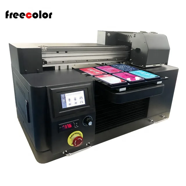 Freecolor качество A4 размер УФ планшетный принтер/UV печатный станок, чехлы для телефонов, пожалуйста, мяч для гольфа, ручка, брелок для ключей с принтом