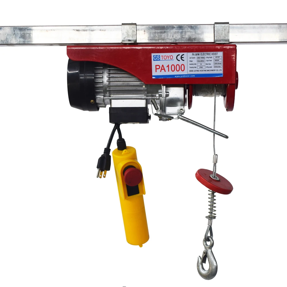 Motor Lift electric Winch Mechanical electric hoist 120 volt