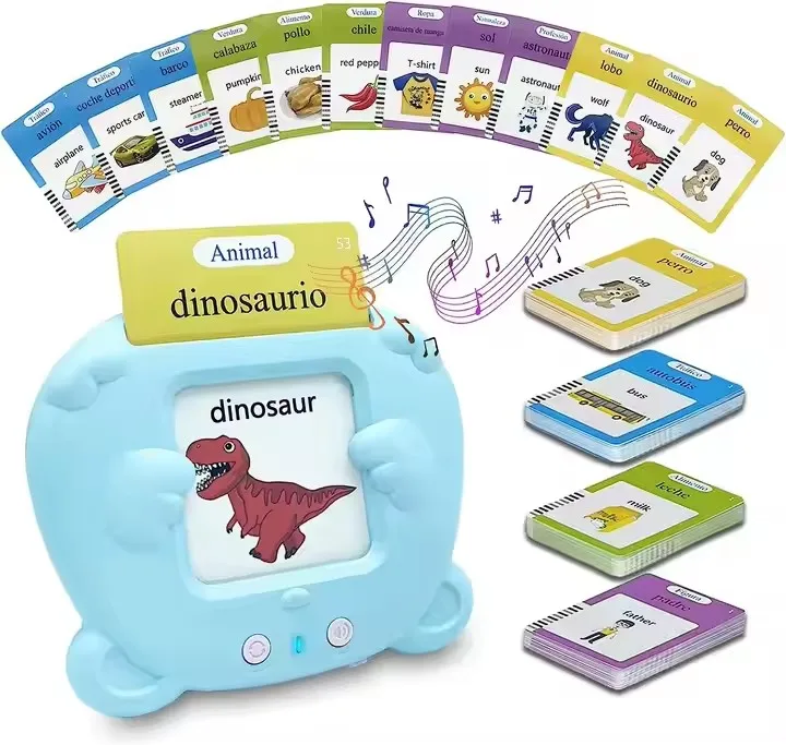 Multilingual Early Education Toys 224 Words Language Learning Toddler Children English Language Learning Machine