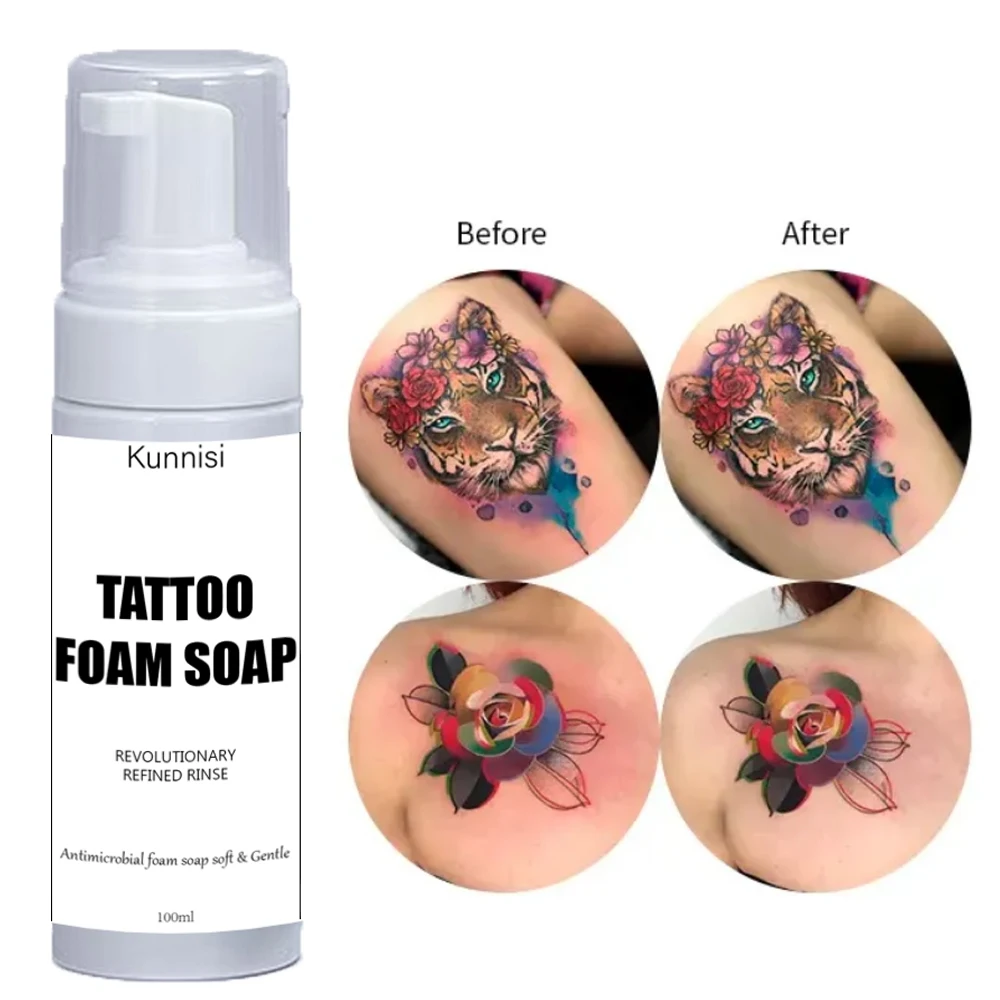 Microblading Foam Cleanser Permanent Makeup Foam For Tattoo Practice