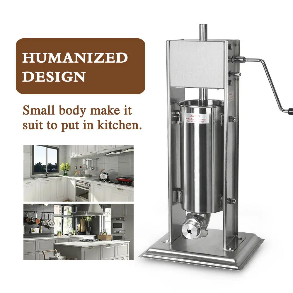 stainless steel 7 Liter churros maker machine with 5 sets of mold