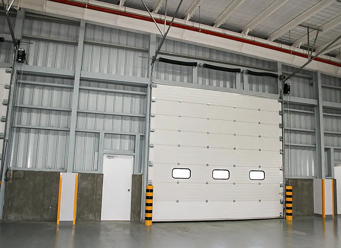 Factory Cheap Price Steel Sectional Door Industrial Door