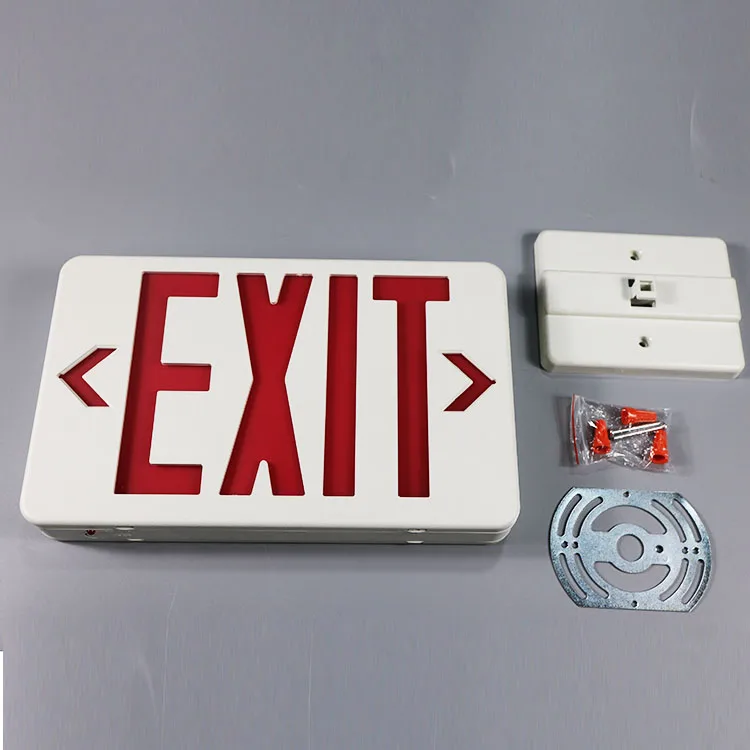 RED GREEN LETTER USA LED Exit Sign led Emergency Light