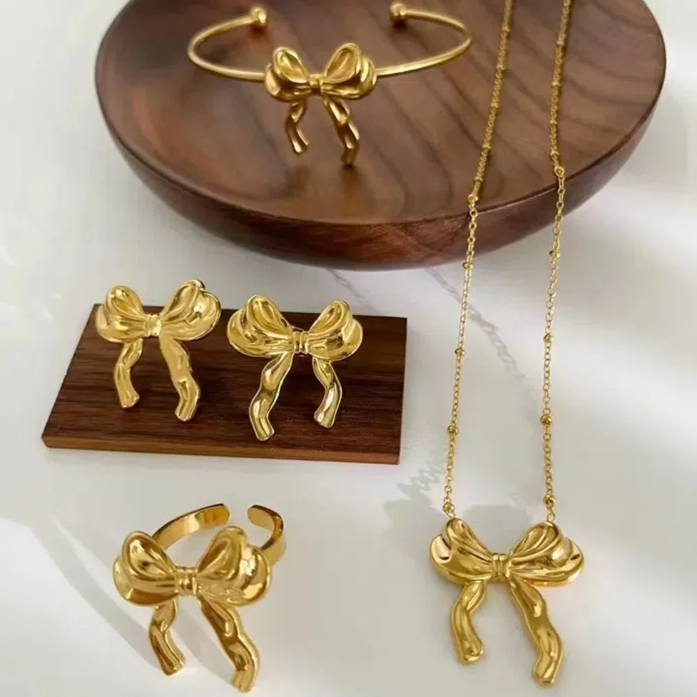 Женские серьги из нержавеющей стали