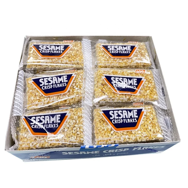 Crispy Sesame Flavored Cracker Biscuits Sesame Cookies 360g