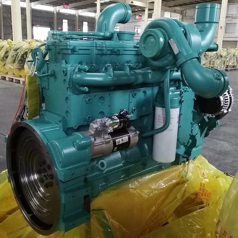 Genuine 9.5L watercooling 6 cylinders Dongfeng DCEC Diesel Generator Engine 6LTAA9.5-G1 factory price