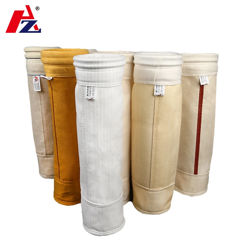 High Temperature Resistance Industrial Cloth Polyester Filter Bag