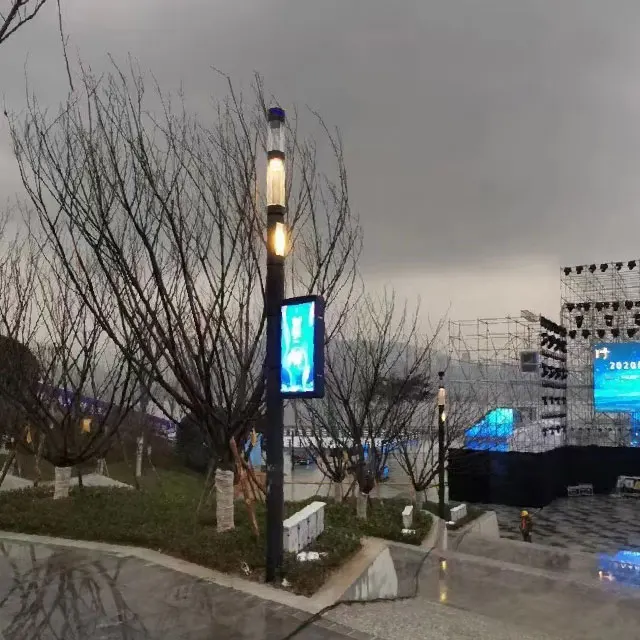 HELIST индивидуальный умный световой полюс со светодиодным дисплеем