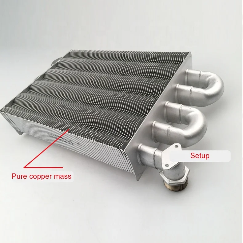 Primary heat exchanger 30kW for boilers Vaillant 0020253011