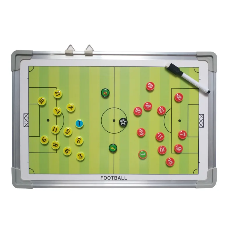 Aluminum frame tactical board for football and basketball for coaches
