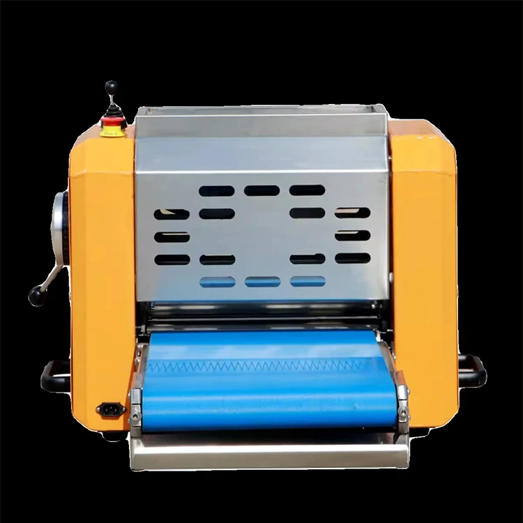 Factory Commercial Automatic Bakery Small Tabletop Pastry Dough Flattening Puff Pastry Making Machine