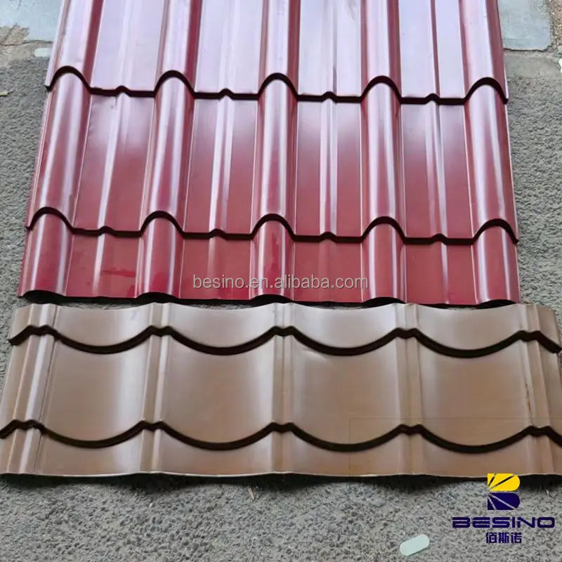 Chinese Manufacturer Galvanized Steel Sheet Plate Aluminum Roof Tile Metal Roof Tiles