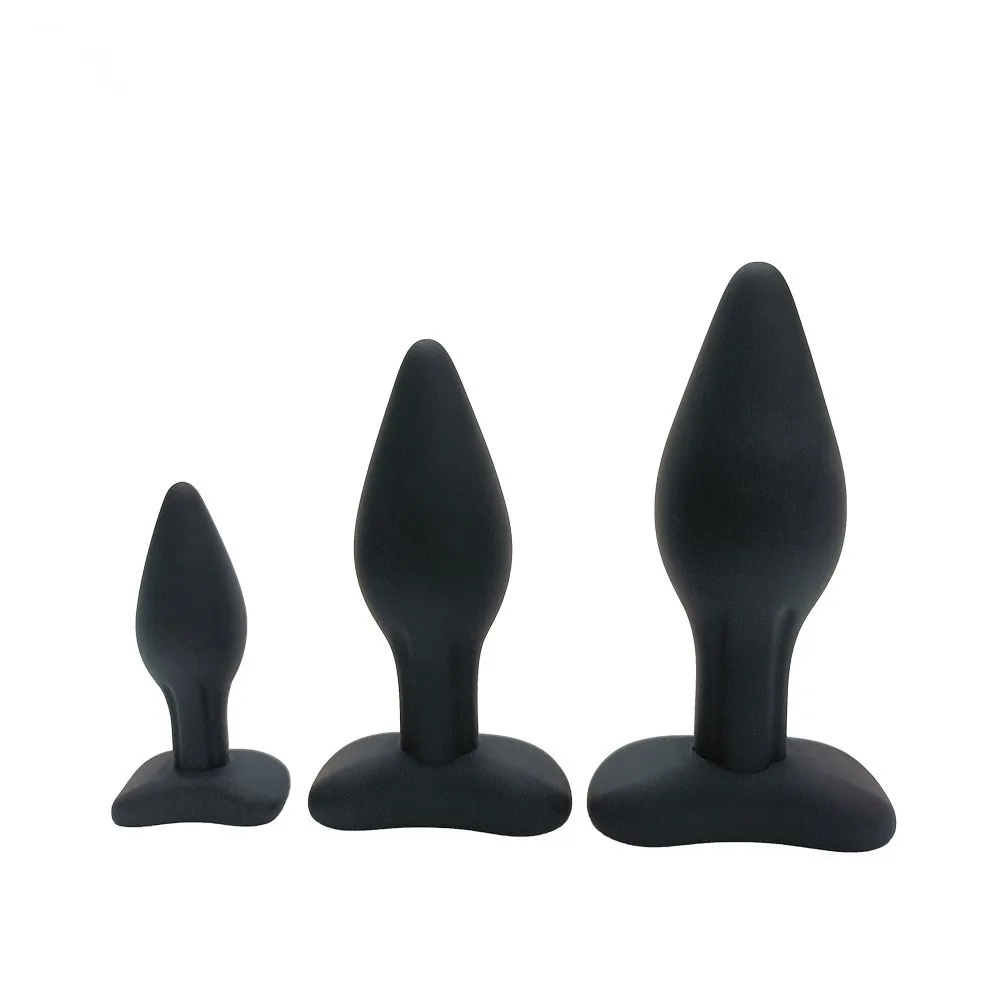 Barlow 3 pcs plug anal 3 taman big size anal plug expand