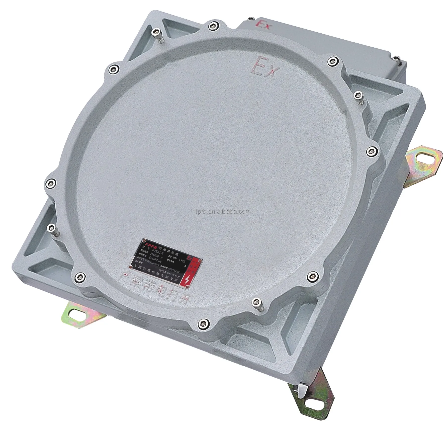 IECEX ATEX Exd IIBT6 IP65  Explosion proof aluminum alloy enclosure electrical junction box