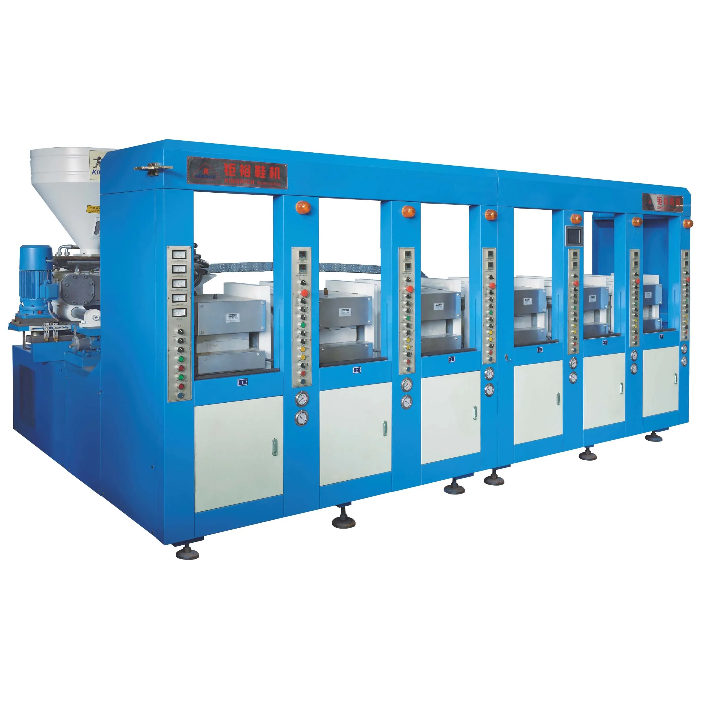 RUBBER SOLE MAKING MACHINE