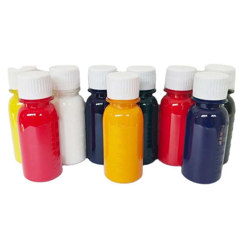 9 Colors Heat-resistant Water-based Liquid Color Paste For Water-based Ink/Paint Neon Pigment