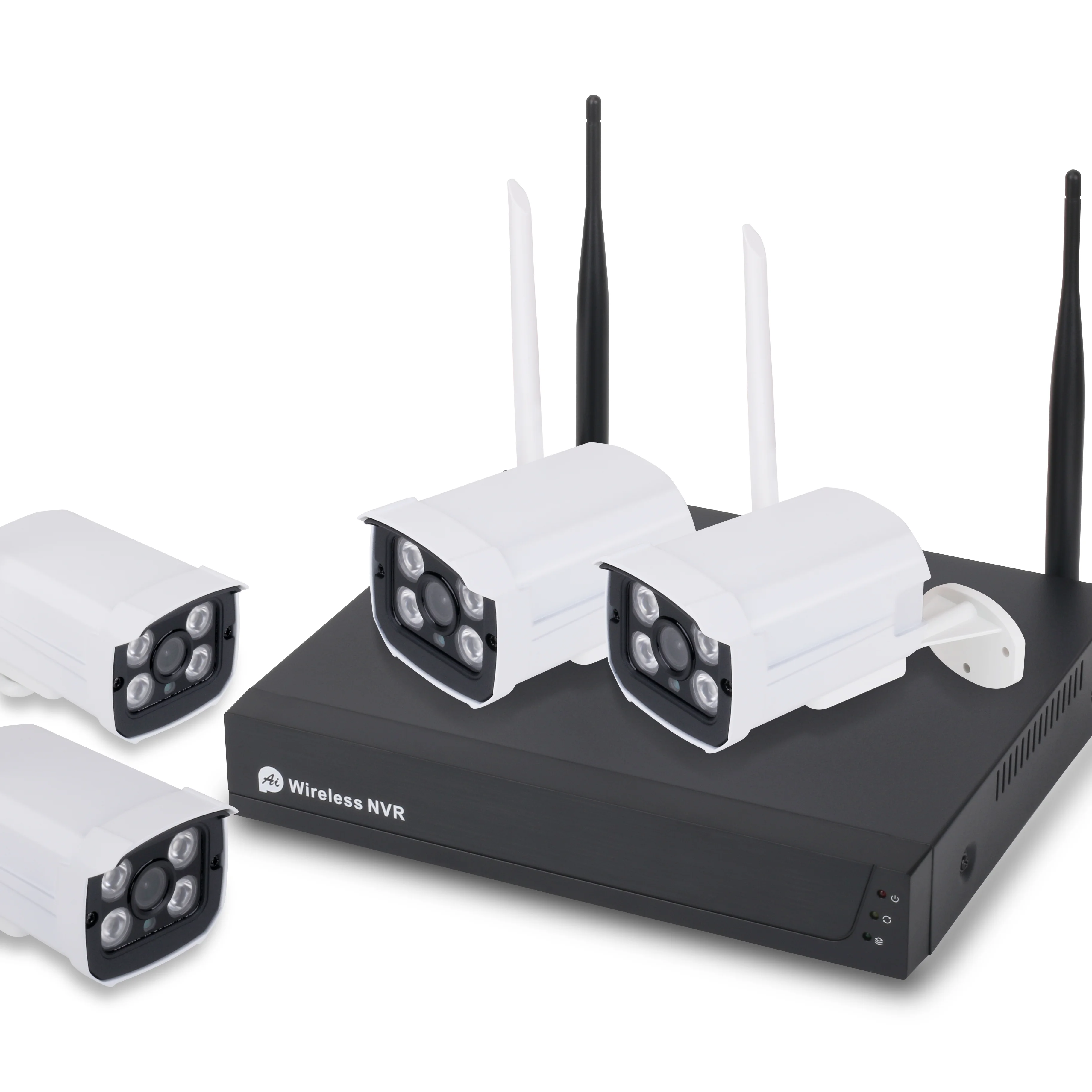 Система домашней безопасности Tuya беспроводная камера 4 канала 8 каналов 2 МП HD водонепроницаемая Wi-Fi NVR комплект 1080P P2p