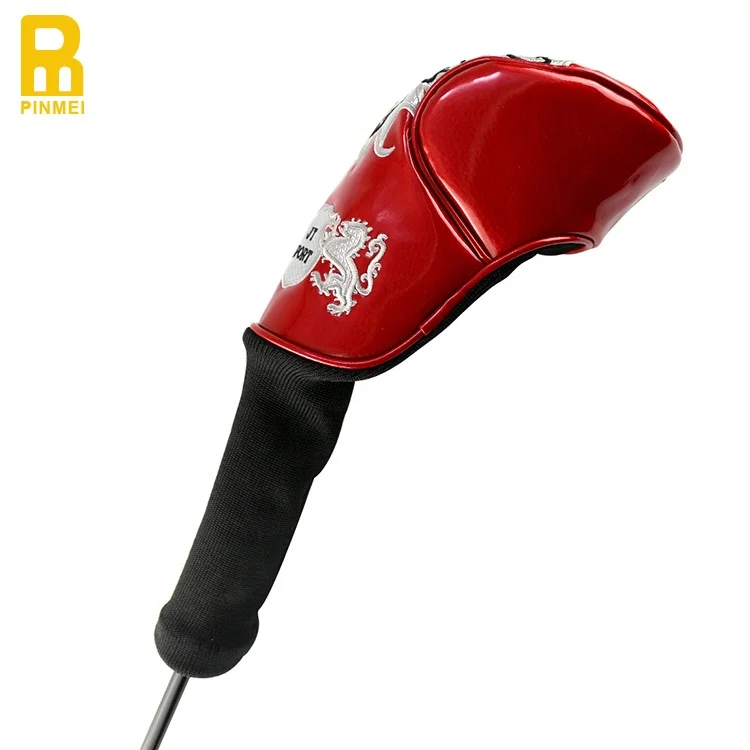 Wholesale Unique Manufacturer PU Leather Golf Club Head Cover