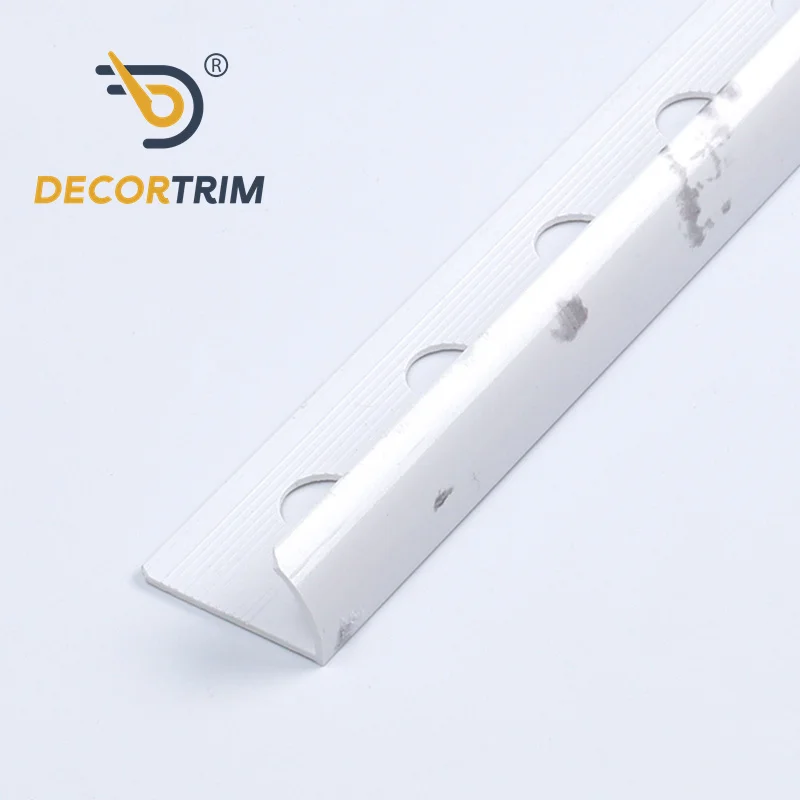 Prolink Custom Tile Trim Manufacturer YJ-A02 Customised Production Aluminum/ Stainless Steel/ Brass/ PVC Tile Trim