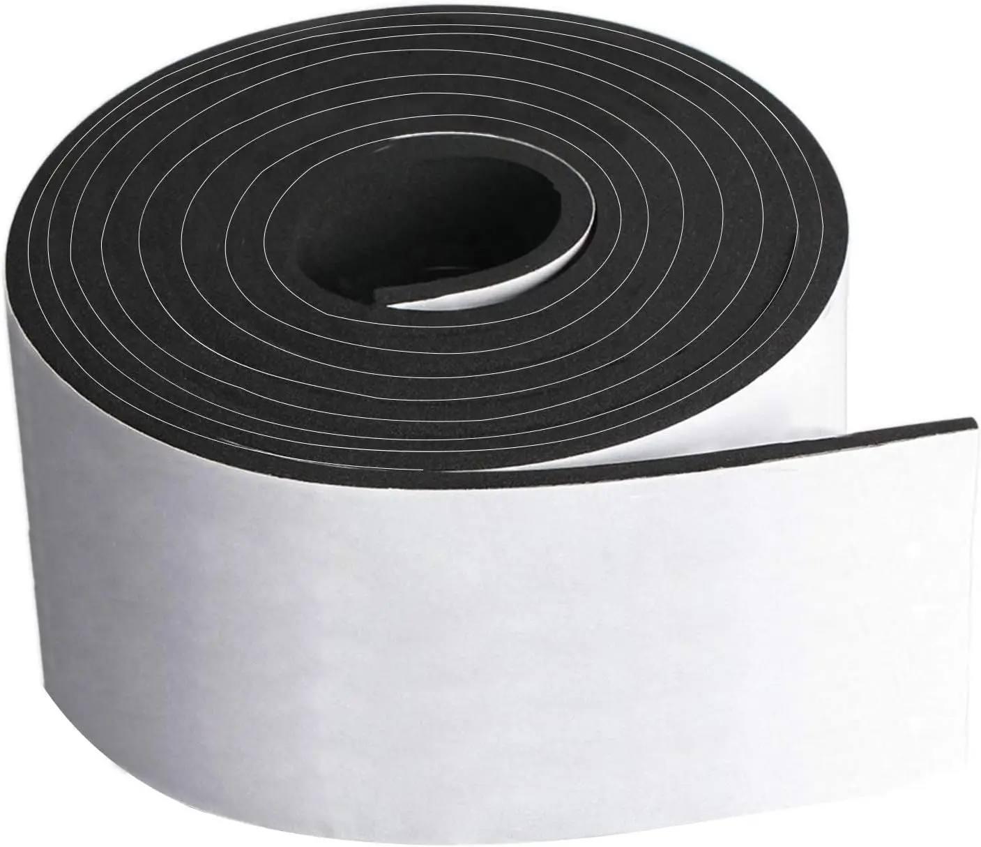 Self adhesive expanded neoprene sponge strip Foam Tape Weatherstrip Density Foam Insulation Strips Foam Seal Weather