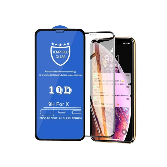 2.5D Hd 10D big curved edge Silk Full Screen Protection 9H Tempered Glass Film For Sony Xperia Pro-I Screen Protector