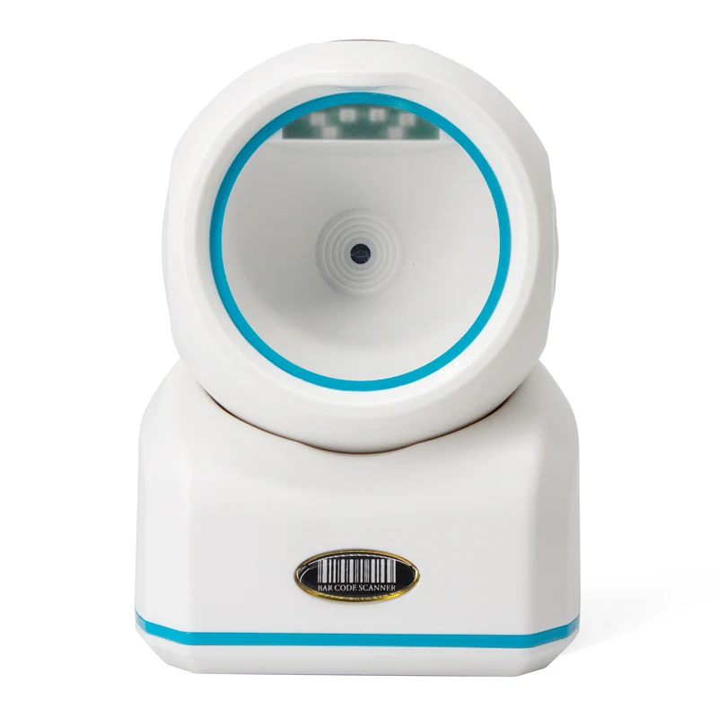 Supermarket  2D 1D Desktop Barcode Scanner Hands free Auto Scanning Scanner X2