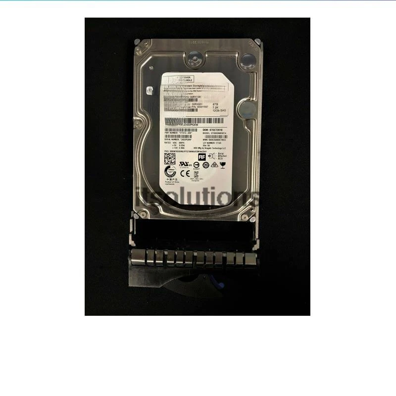 Для IBM 00RX931 00MN522 6T 7,2 K SAS 3,5 V3500 V3700 хранение жесткого диска тестовая работа