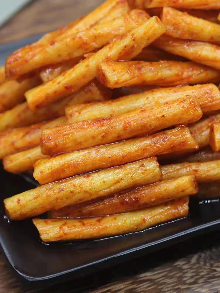 Wholesale Chinese Instant Gluten  Spicy Bar Snacks spicy strips gluten Chinese snacks exotic latiao snack