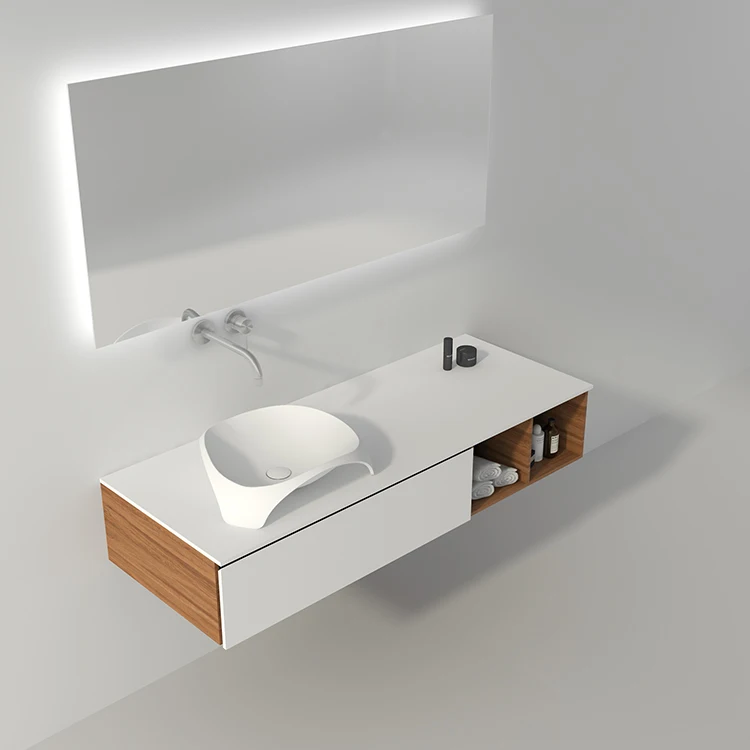 BS-8343 Australia marble hand washbasin stone sanitary wares modern design wash basin
