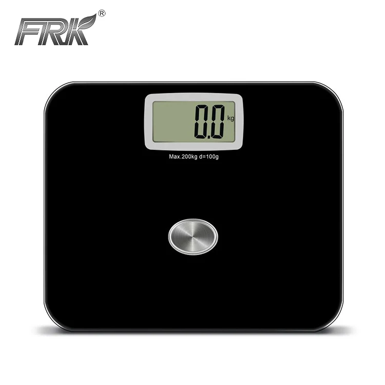 Бесплатная батарея высокоточные электронные весы для взвешивания тела в ванной комнате