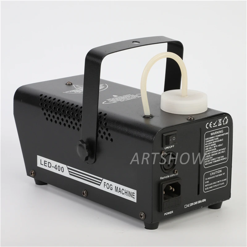 400W Wireless LED Remote Smoke Machine Portable Party City Fog Machine Smoke Car for Stage Party Wedding DJ