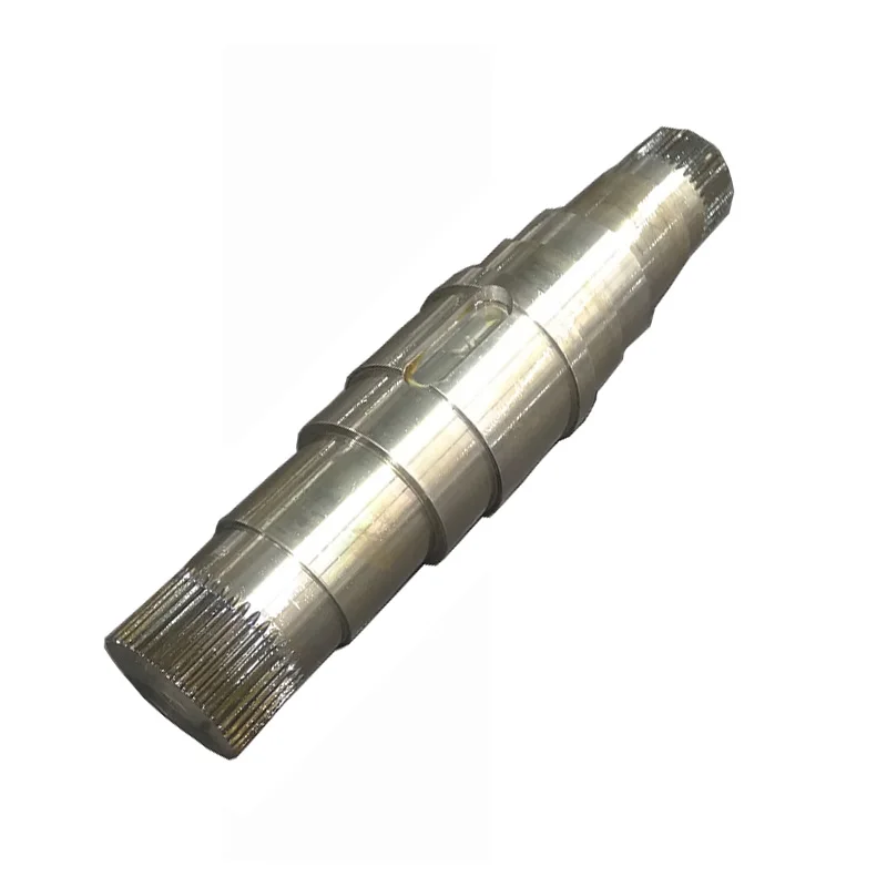 Oem Custom Non-standard Forged Steel Large Long Spline Transmission Shaft