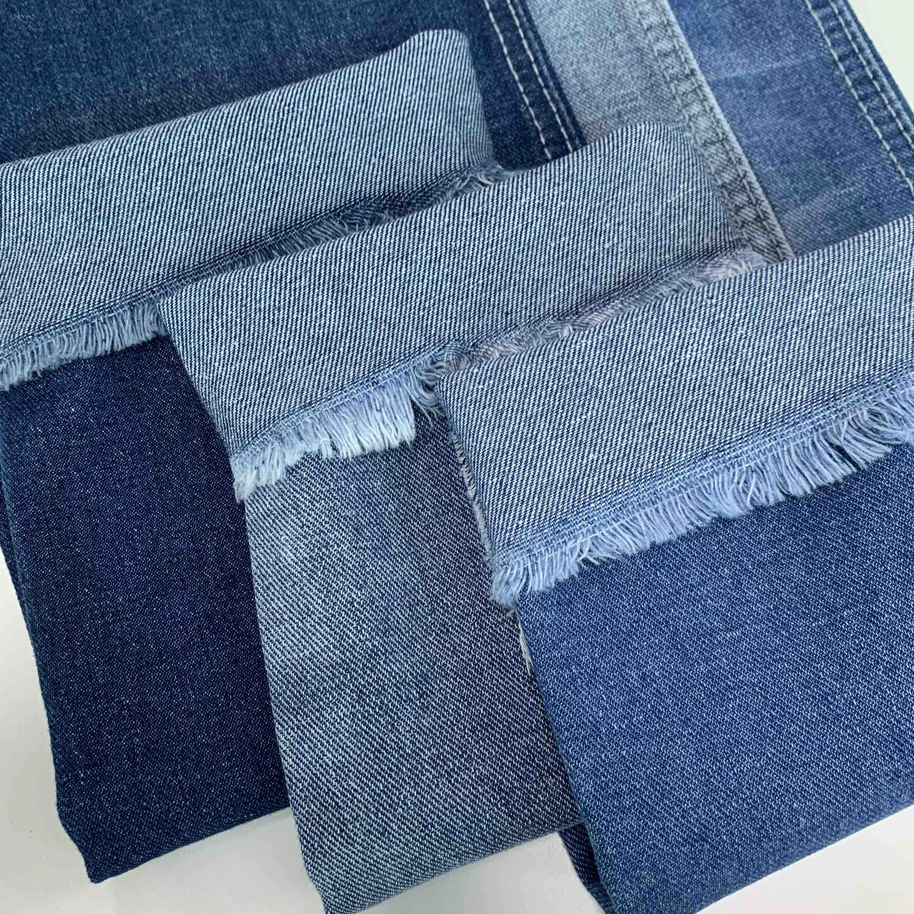 Regular 8oz Denim Fabric Cut Pieces For Men Denim Shirts Fabric Denim 100% Algodon
