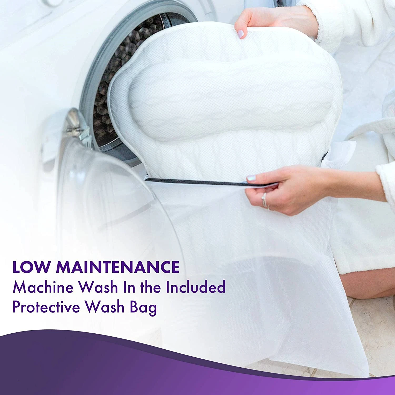 3D Bath Bathtub Shoulder Pillows for Soaking Tub,Head,Neck,Support Cushion Headrest