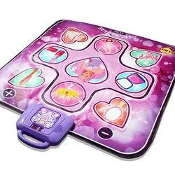 Waterproof Sports Blanket Music Led Baby Puzzle Crawling  Blanket Kid Gift Toy Dancing Challenge Play Mat Electronic Dance Mat