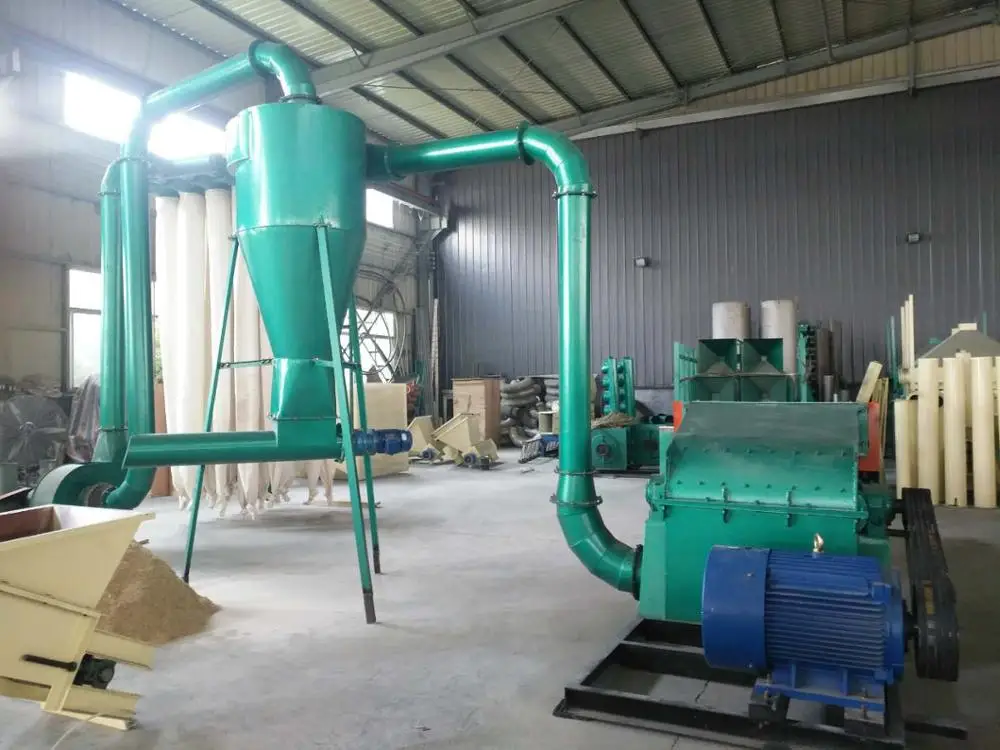 Zhengzhou Tianyuan high capacity 6-8ton/h wood shredder machine for sale