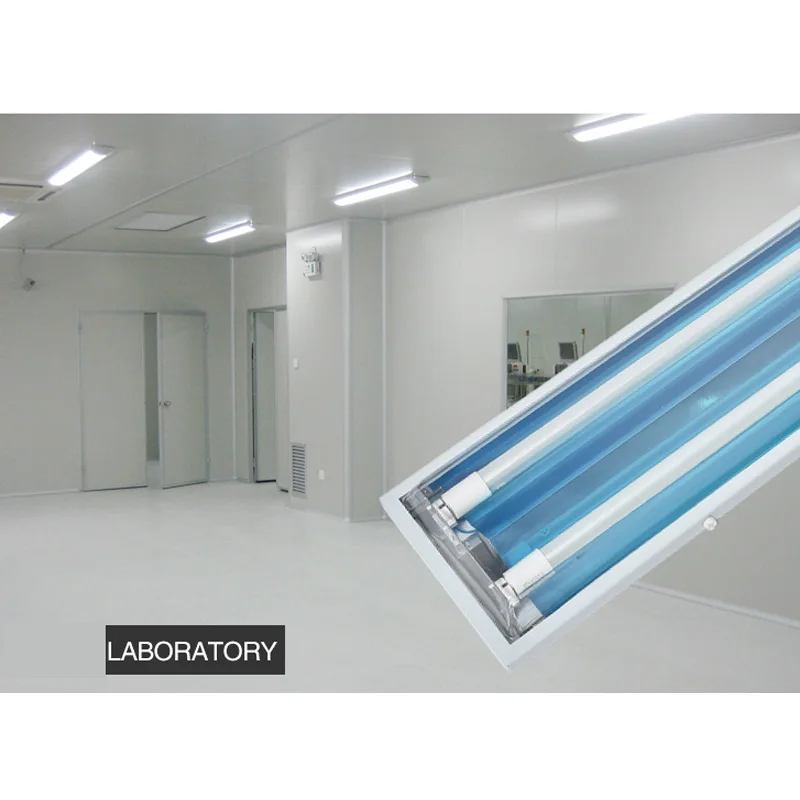 Manufacturer Laboratory Cleanroom Lighting Design 300*1200 LED Lamp Panel Lights Ceiling Tiles Modular Clean Room