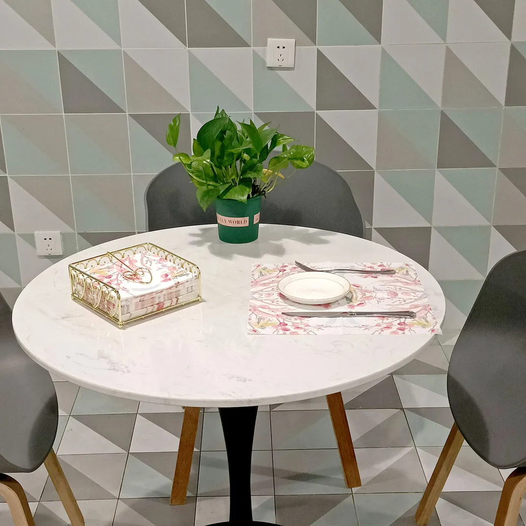 Metal Table Napkin Holder Freestanding Tissue Holder Heart Shape Square Gold Plated Napkin Paper Holder Storage