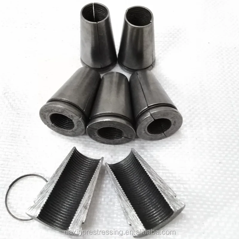 Lowest Price!!! Anchorage plate and wedges for Post Tensioning