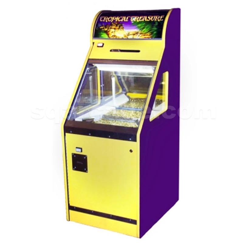 Earn Money Single Coin Pusher Machine Arcade Pushing Coins Game Machine