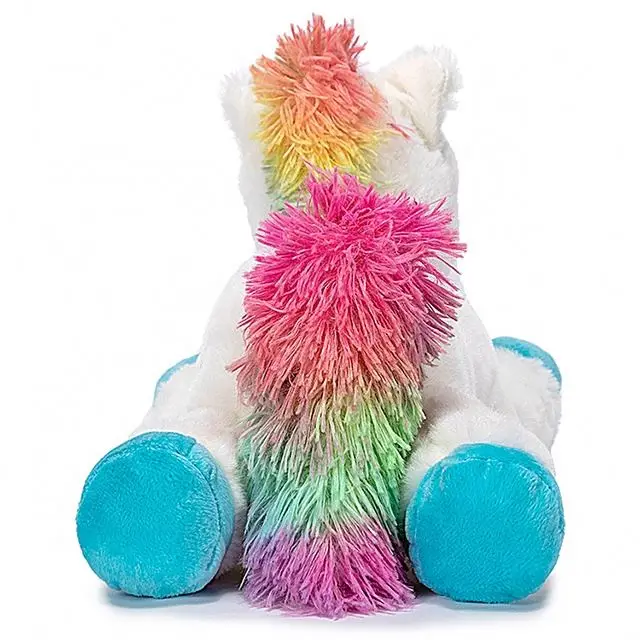 Customized little Pony plush toy Rainbow Unicorn